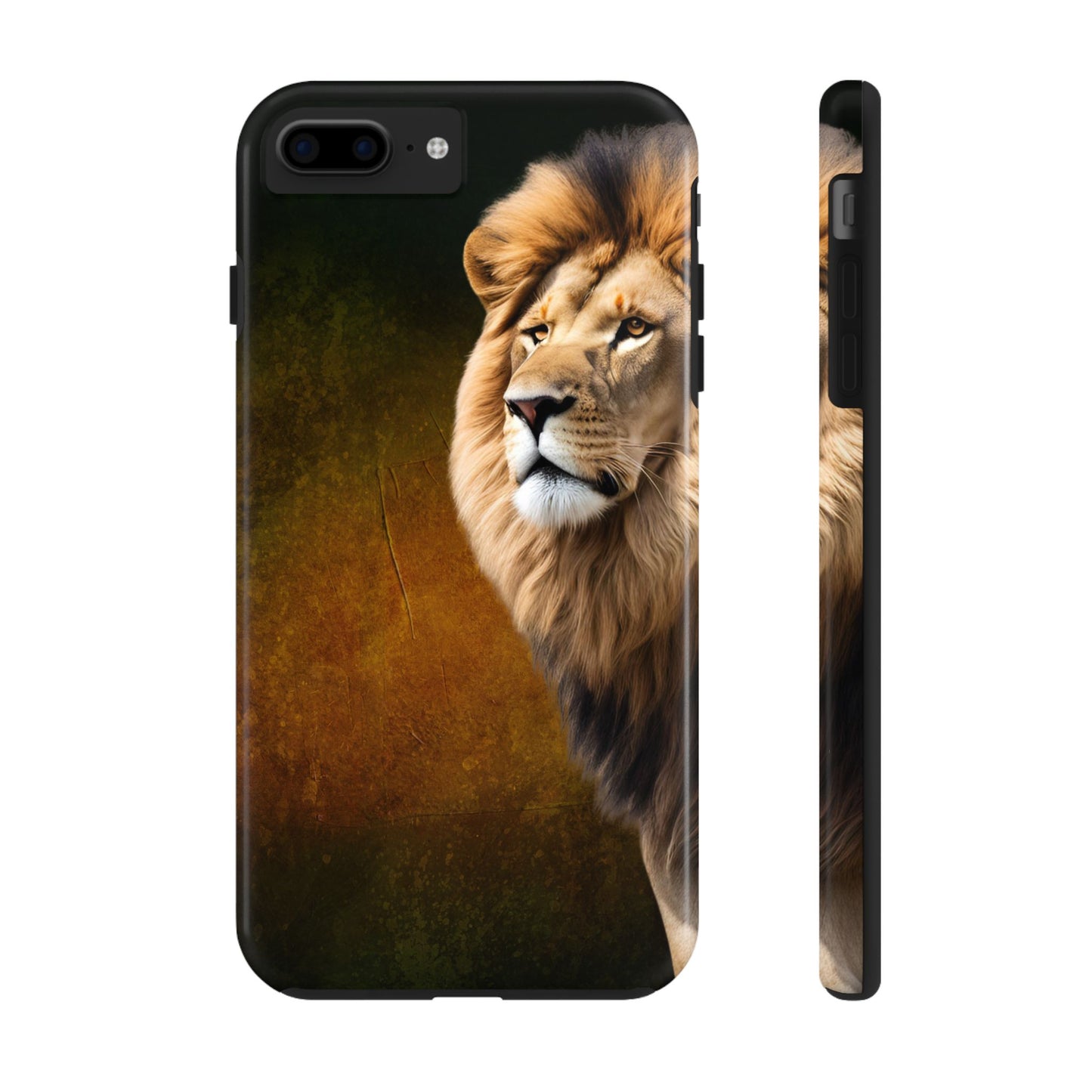 Majestic Lion Tough Phone Case - Durable Protection for Wildlife Lovers