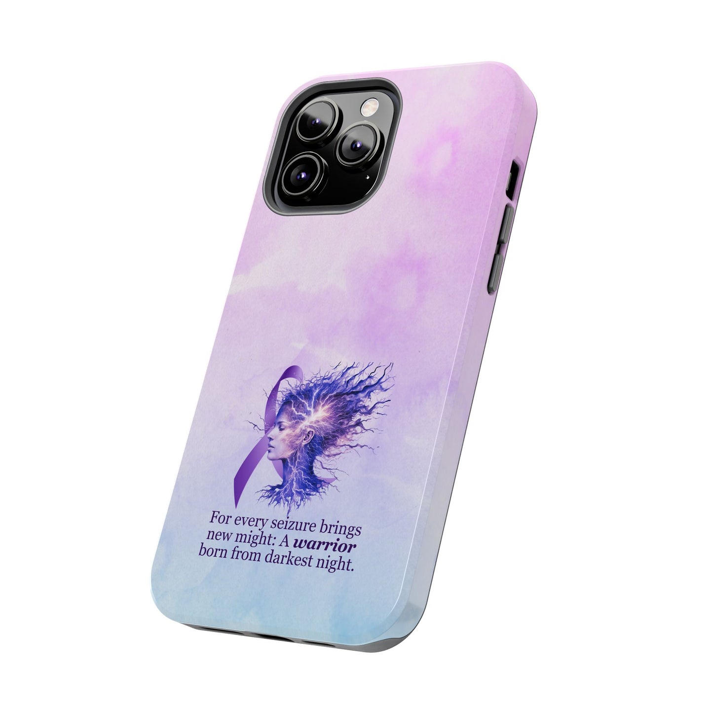 A Warrior is Born Tough Phone Cases