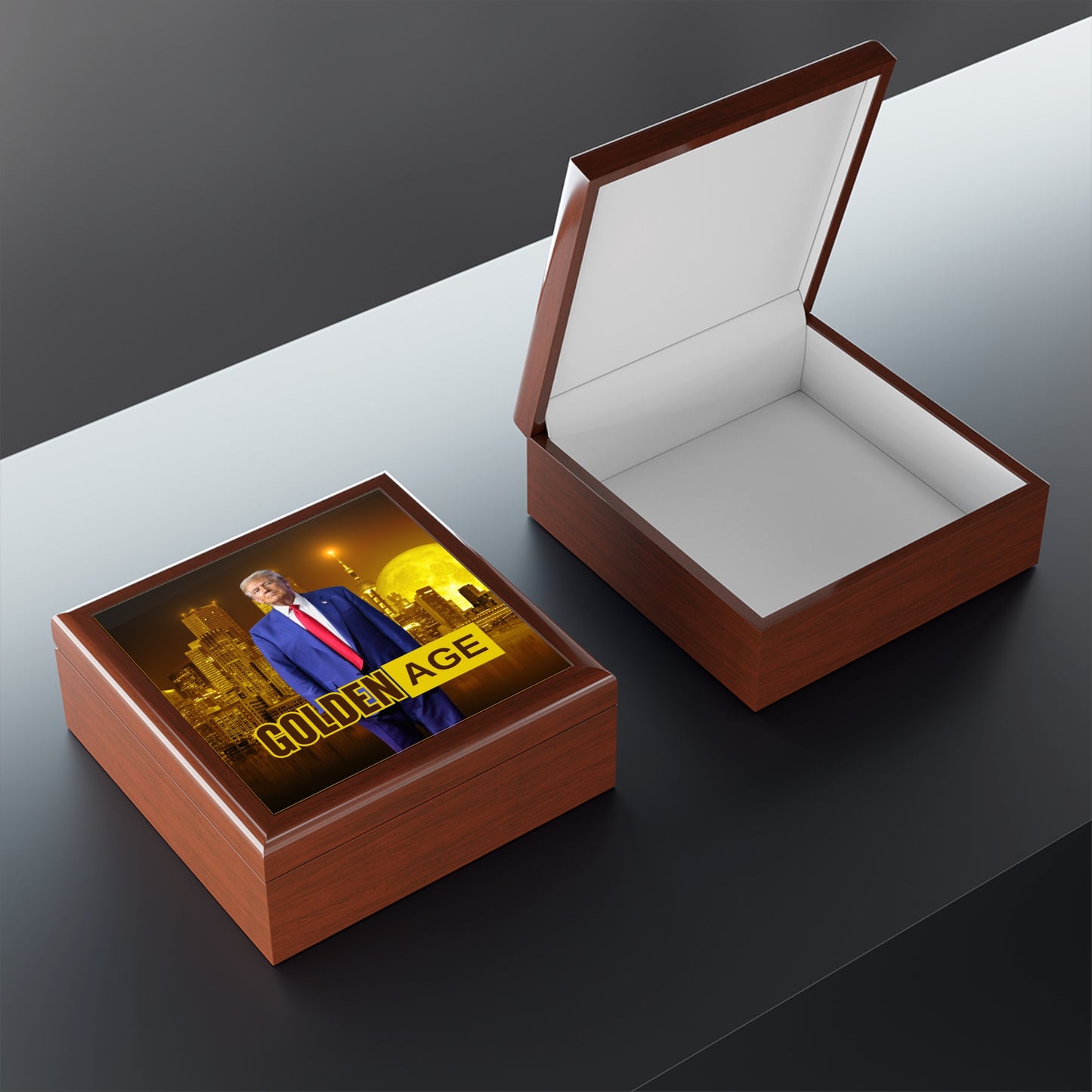 Trump Golden Age Jewelry Box