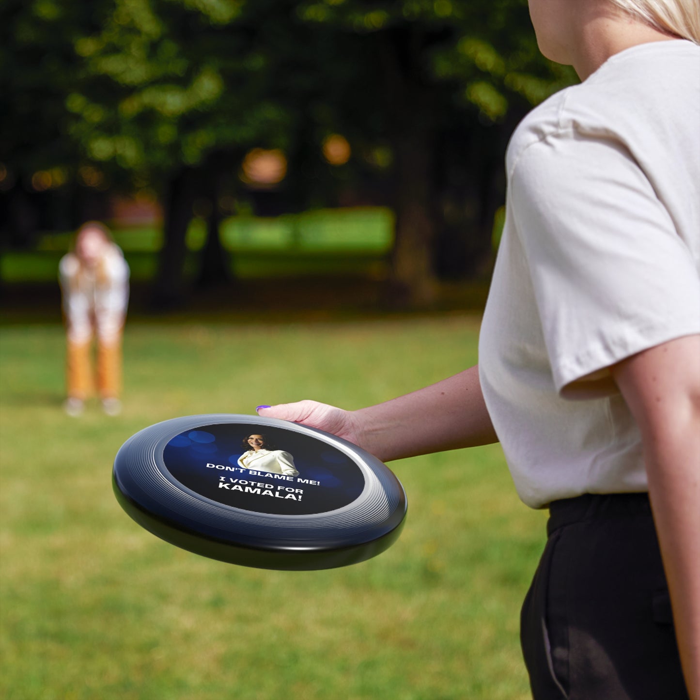 Kamala Harris Quote Frisbee - Fun Political Outdoor Game