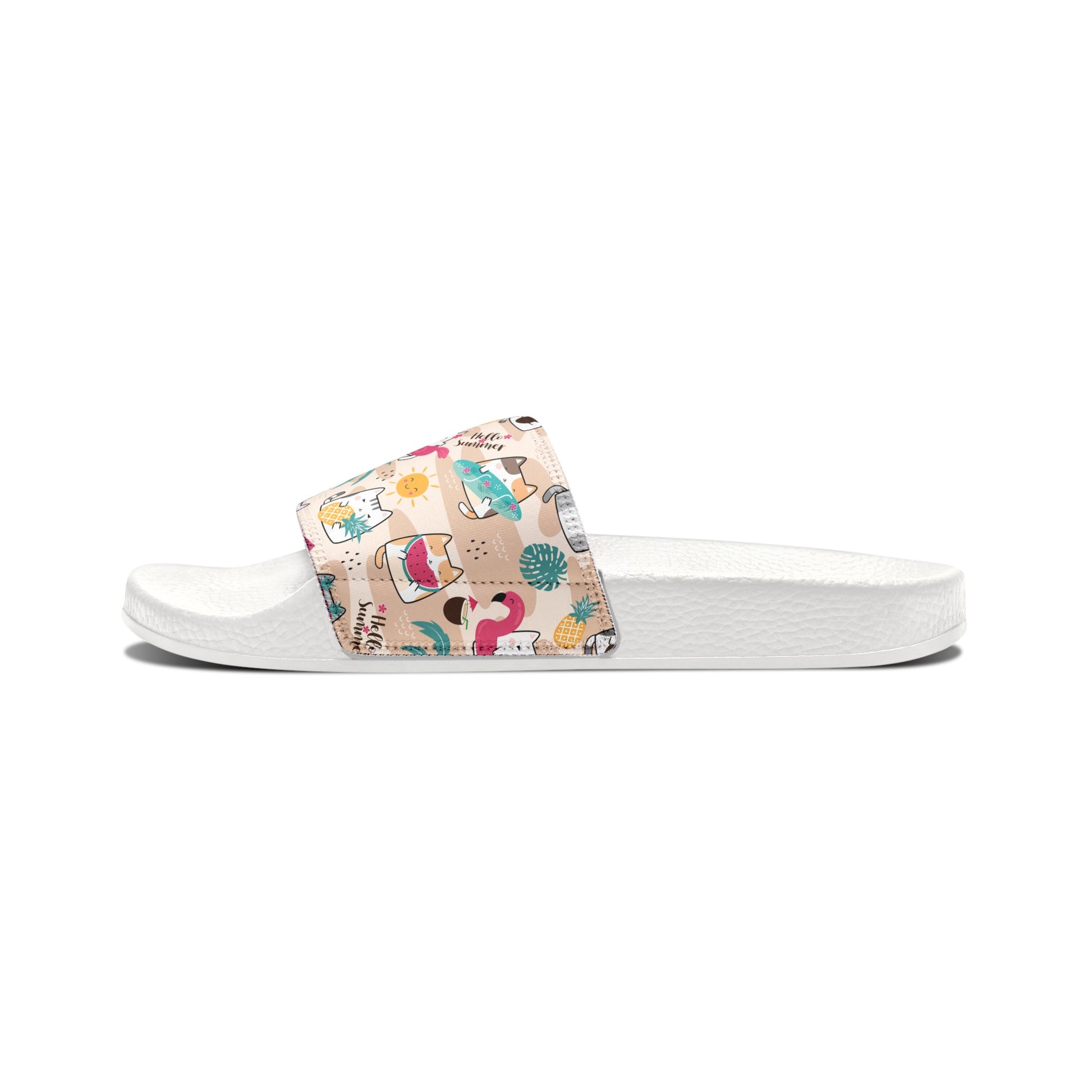 Happy Kitty Youth Removable - Strap Sandals - Shoes - Epileptic Al’s Shop