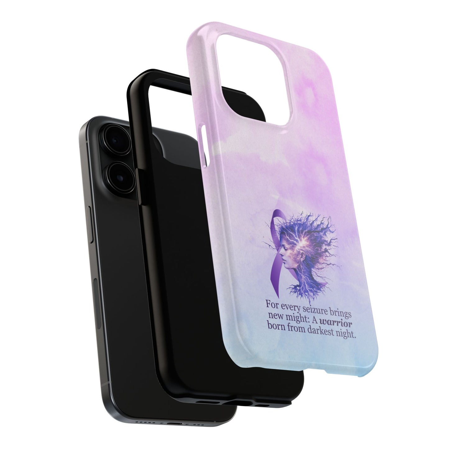 A Warrior is Born Tough Phone Cases