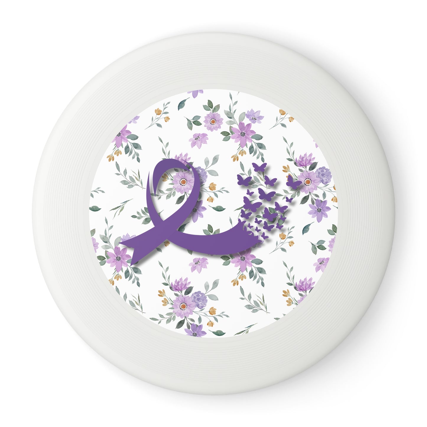 Floral Wham-O Frisbee | Outdoor Fun & Awareness