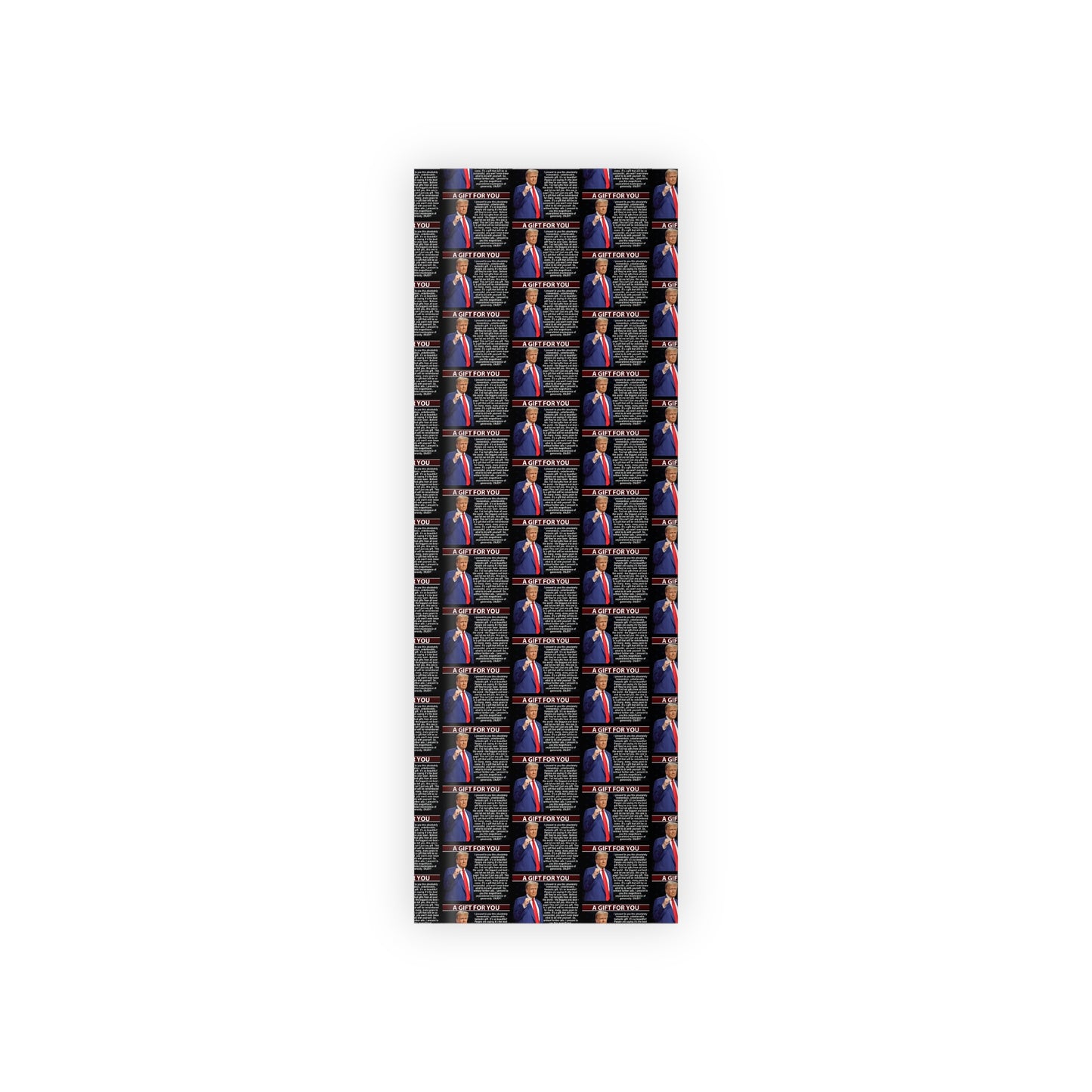 Trump All Occasion Gift Wrapping Paper Rolls, 1pc