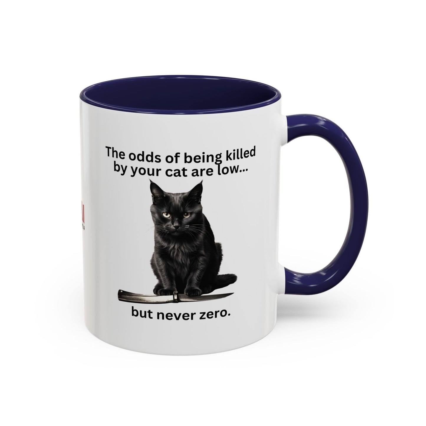 Killer Cat Odds Accent Coffee Mug (11, 15oz)