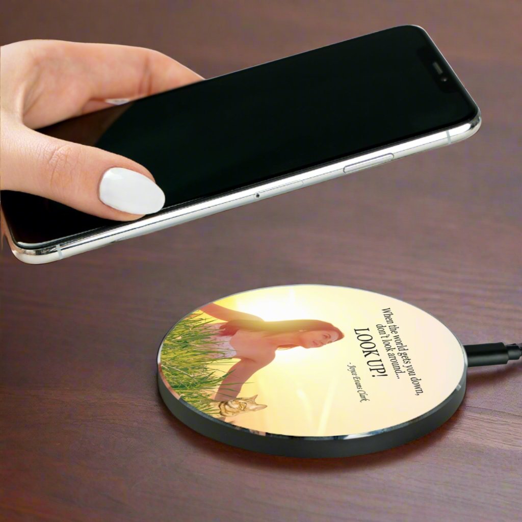 Don't Look Around - Look Up Wireless Charger