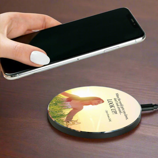 Don't Look Around - Look Up Wireless Charger