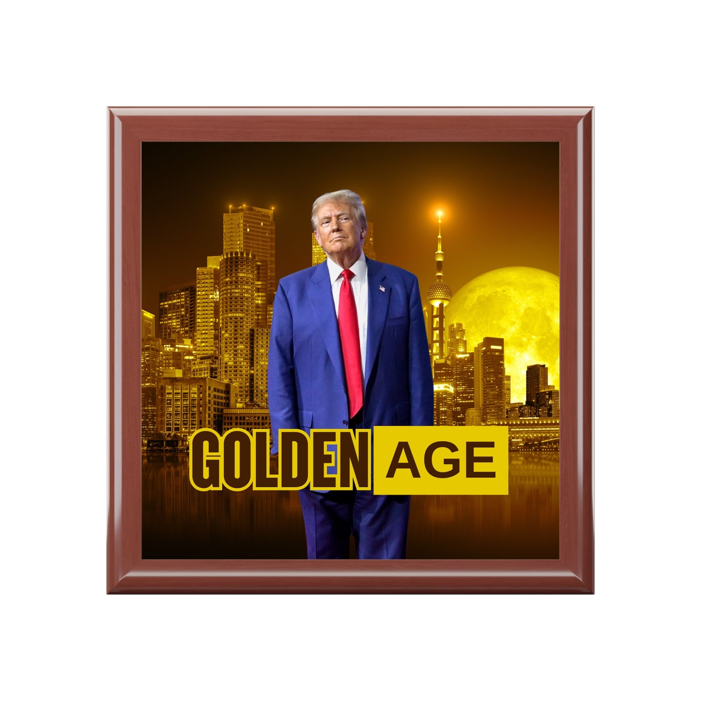 Trump Golden Age Jewelry Box