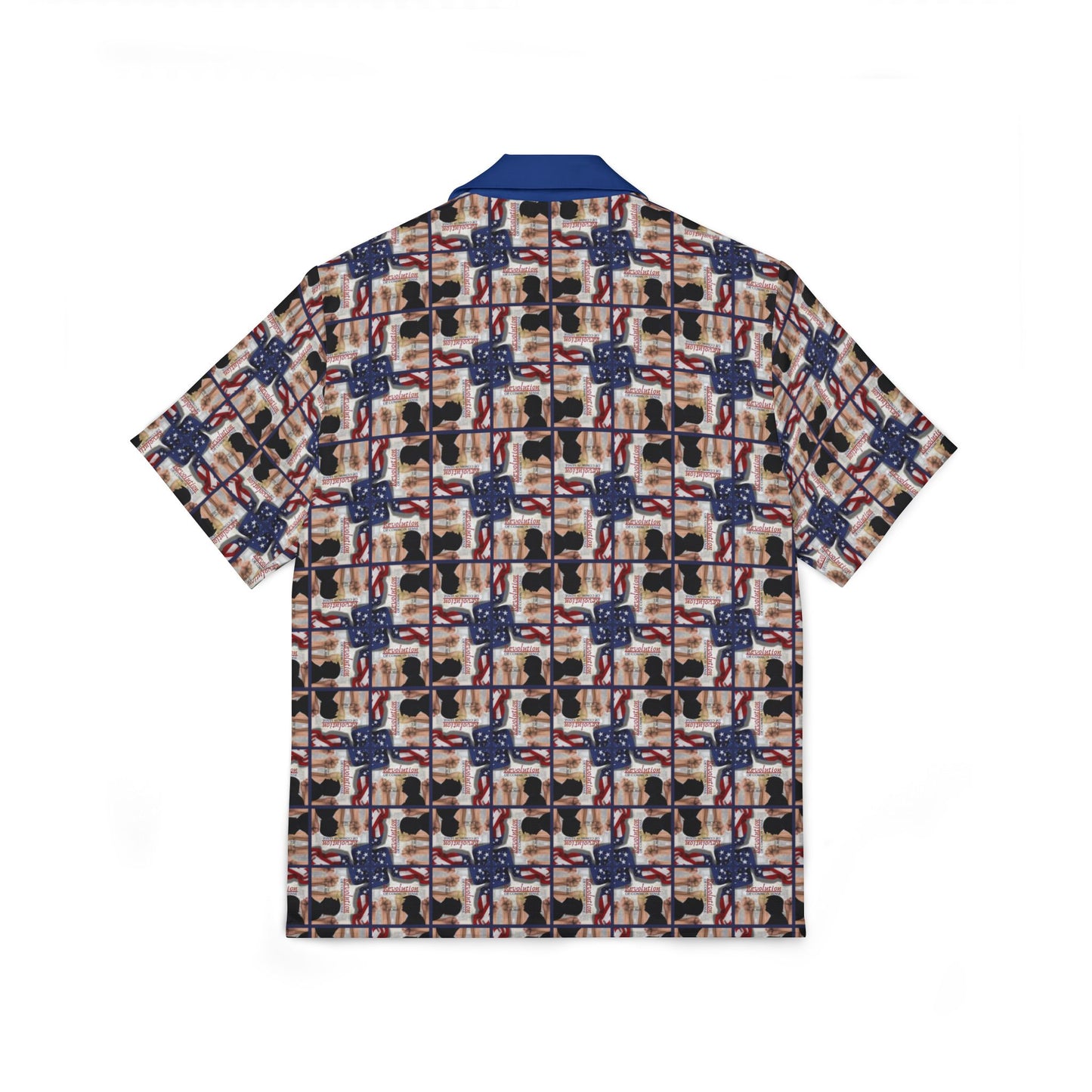 Trump Revolution of Common Sense Men's Hawaiian Camp Shirt