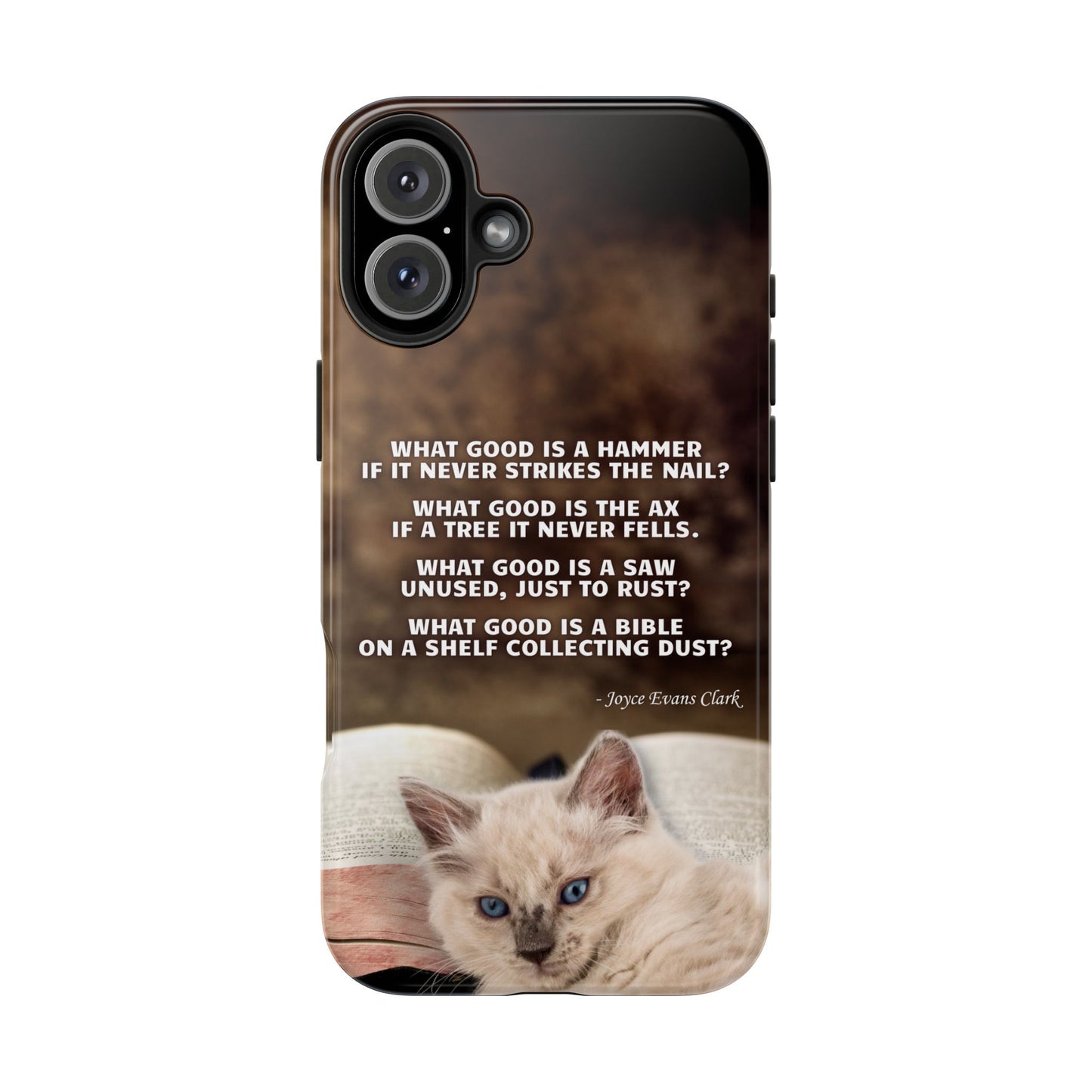 Dusty Bible Tough Phone Cases