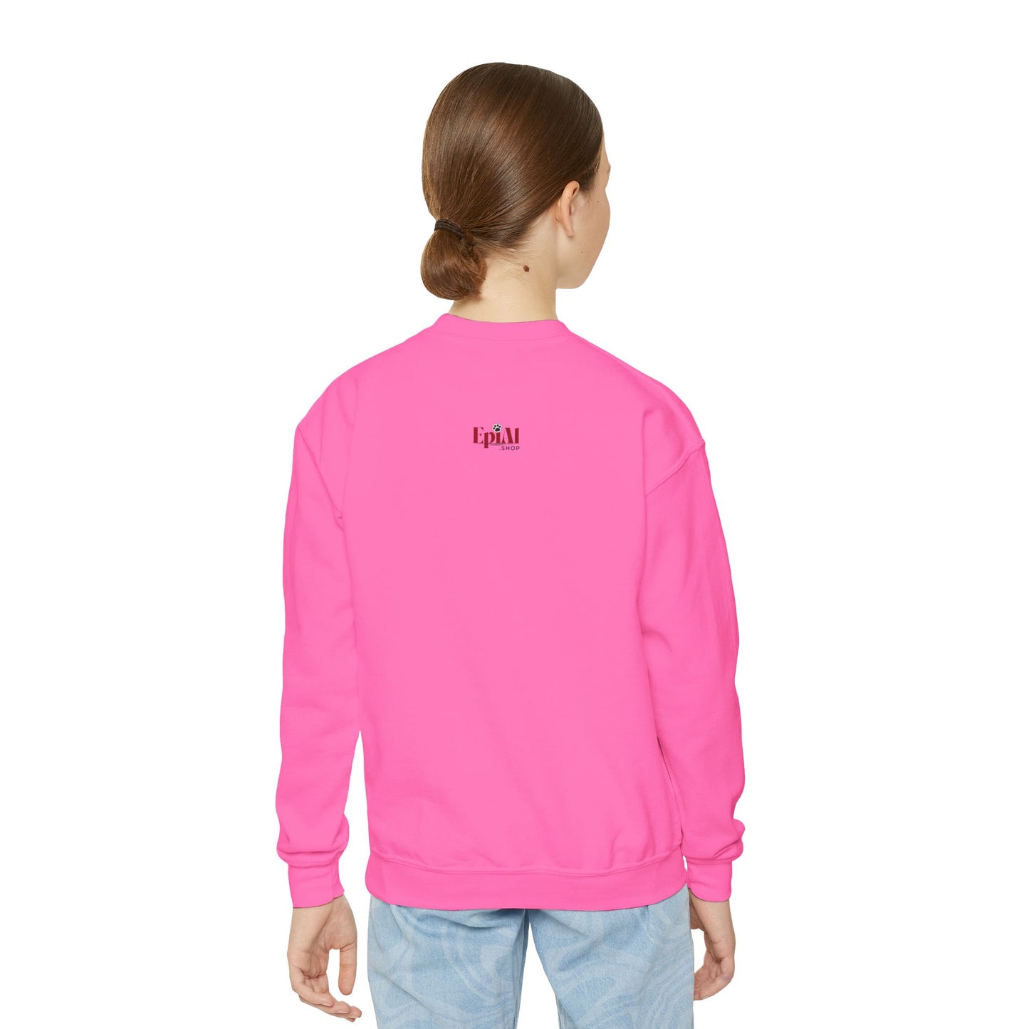 456,000 of Us Epilepsy Awareness Youth Crewneck Sweatshirt