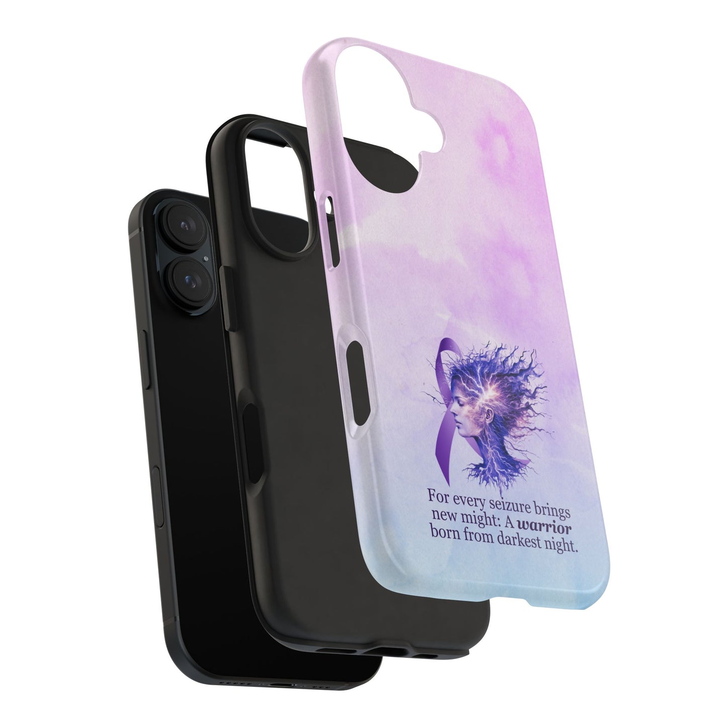 A Warrior is Born Tough Phone Cases