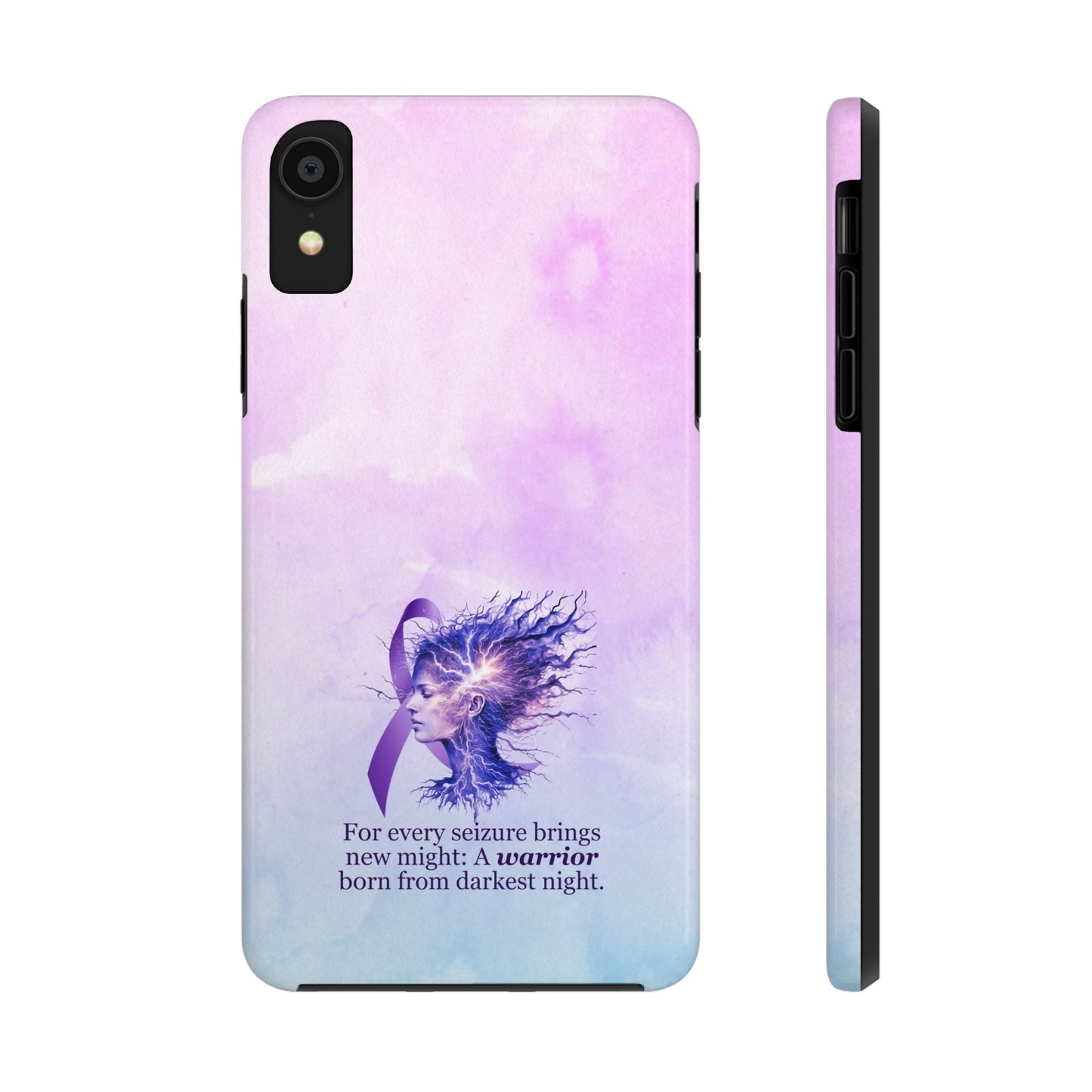 A Warrior is Born Tough Phone Cases