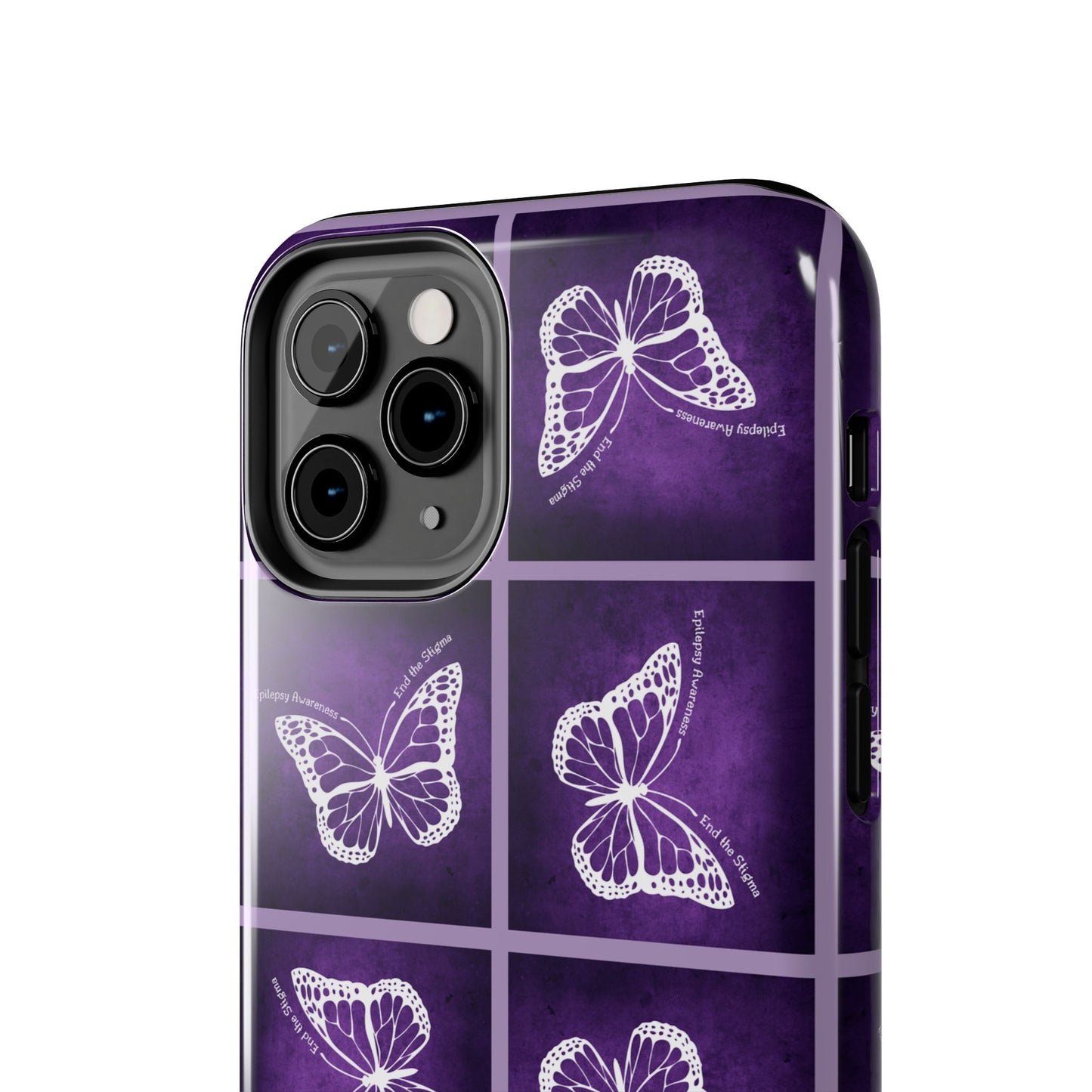 Elegant Butterfly Tough Phone Case - Stylish Protection for Nature Lovers