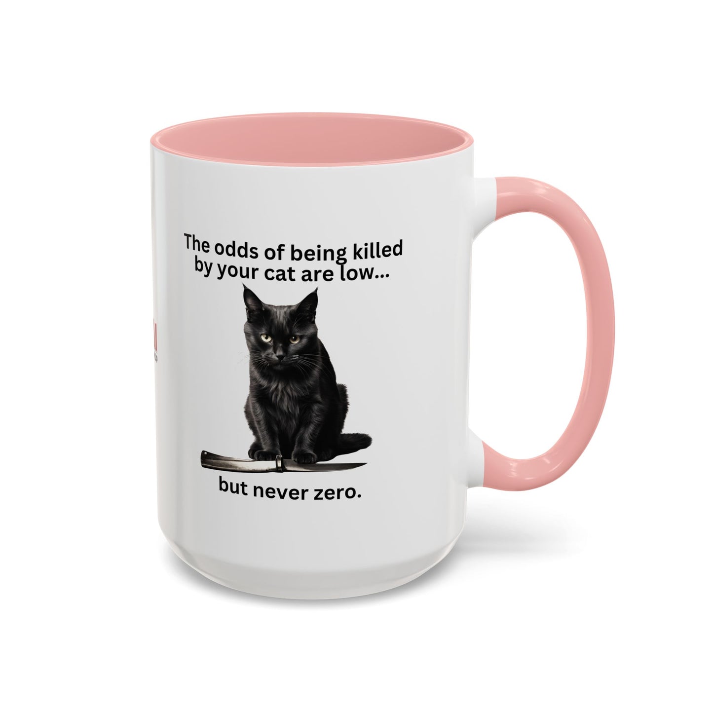 Killer Cat Odds Accent Coffee Mug (11, 15oz)