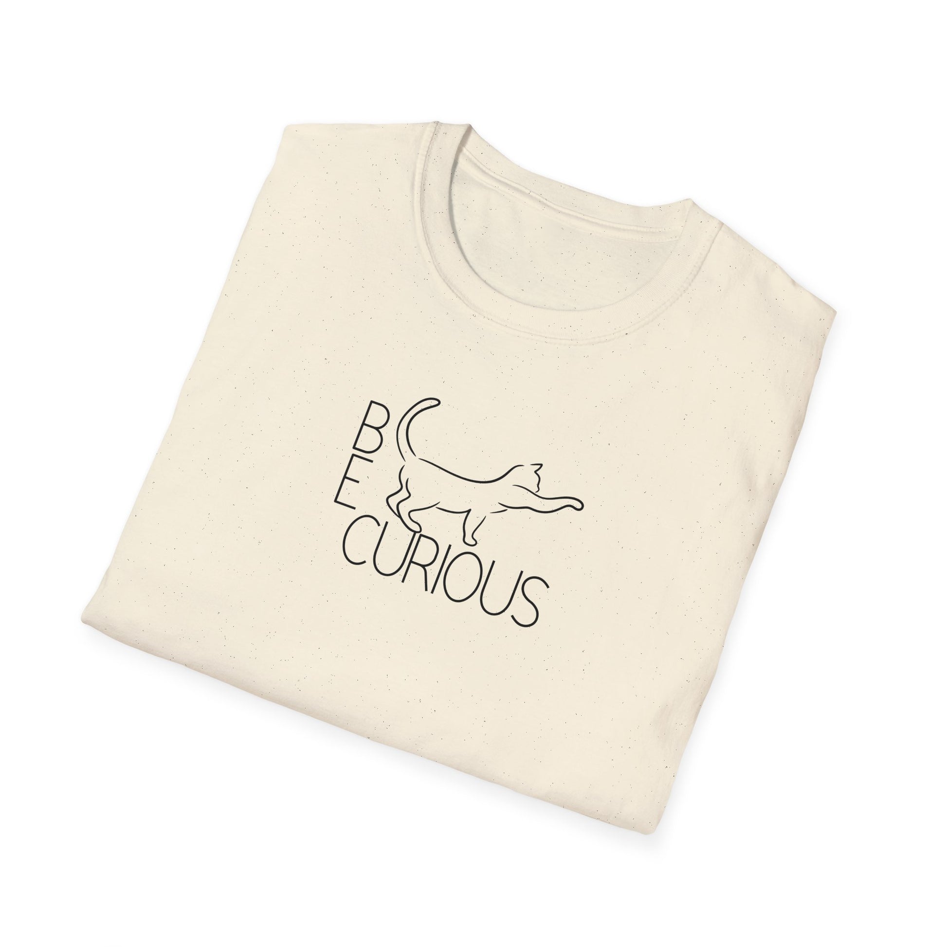 Be Curious Unisex Softstyle T - Shirt - T - Shirt - Epileptic Al’s Shop