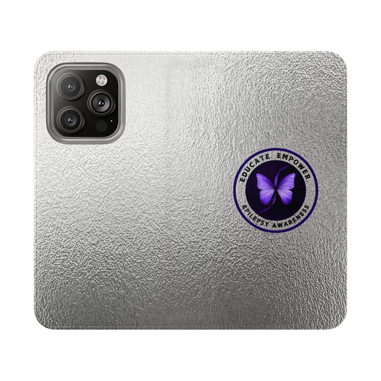 Educate Empower Epilepsy Awareness Flip Cases