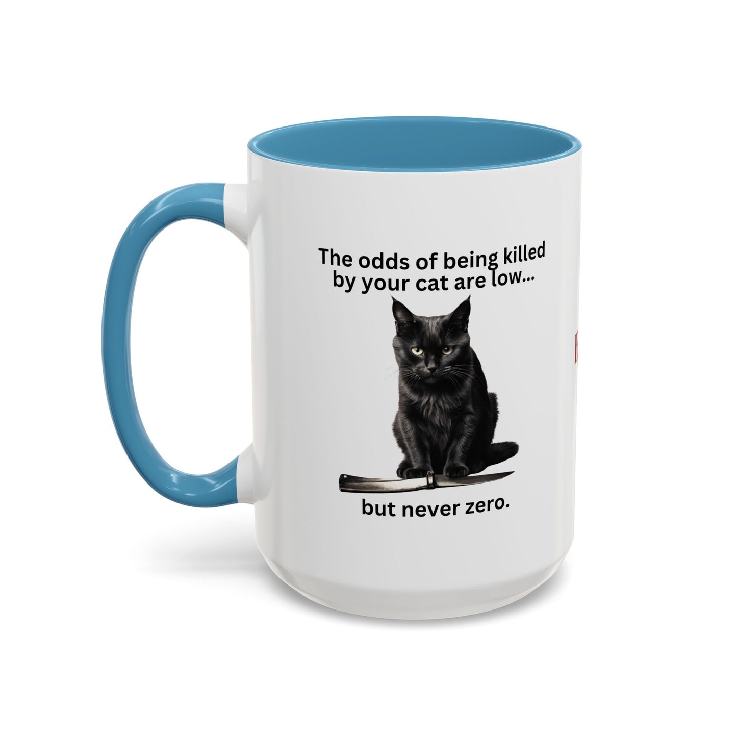 Killer Cat Odds Accent Coffee Mug (11, 15oz)