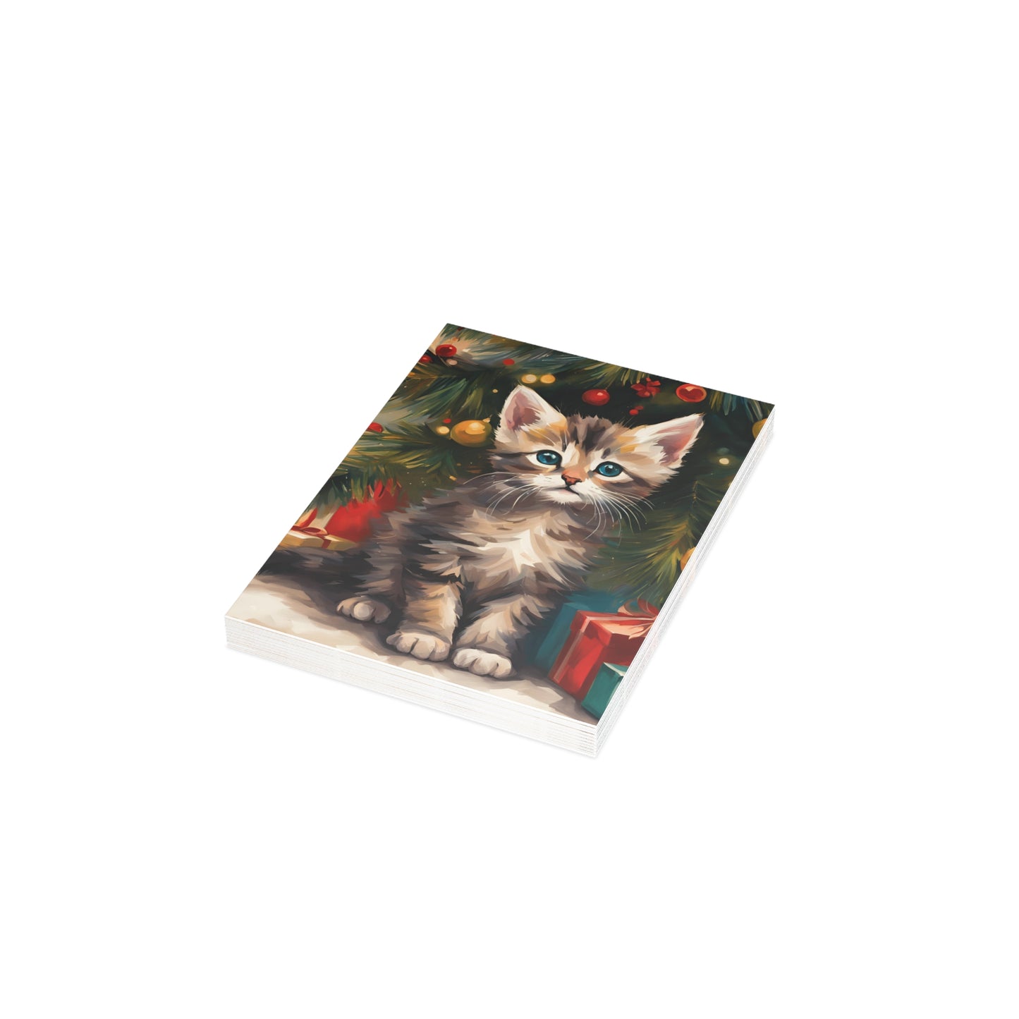 Kittenly Christmas Postcard Bundles (envelopes included)