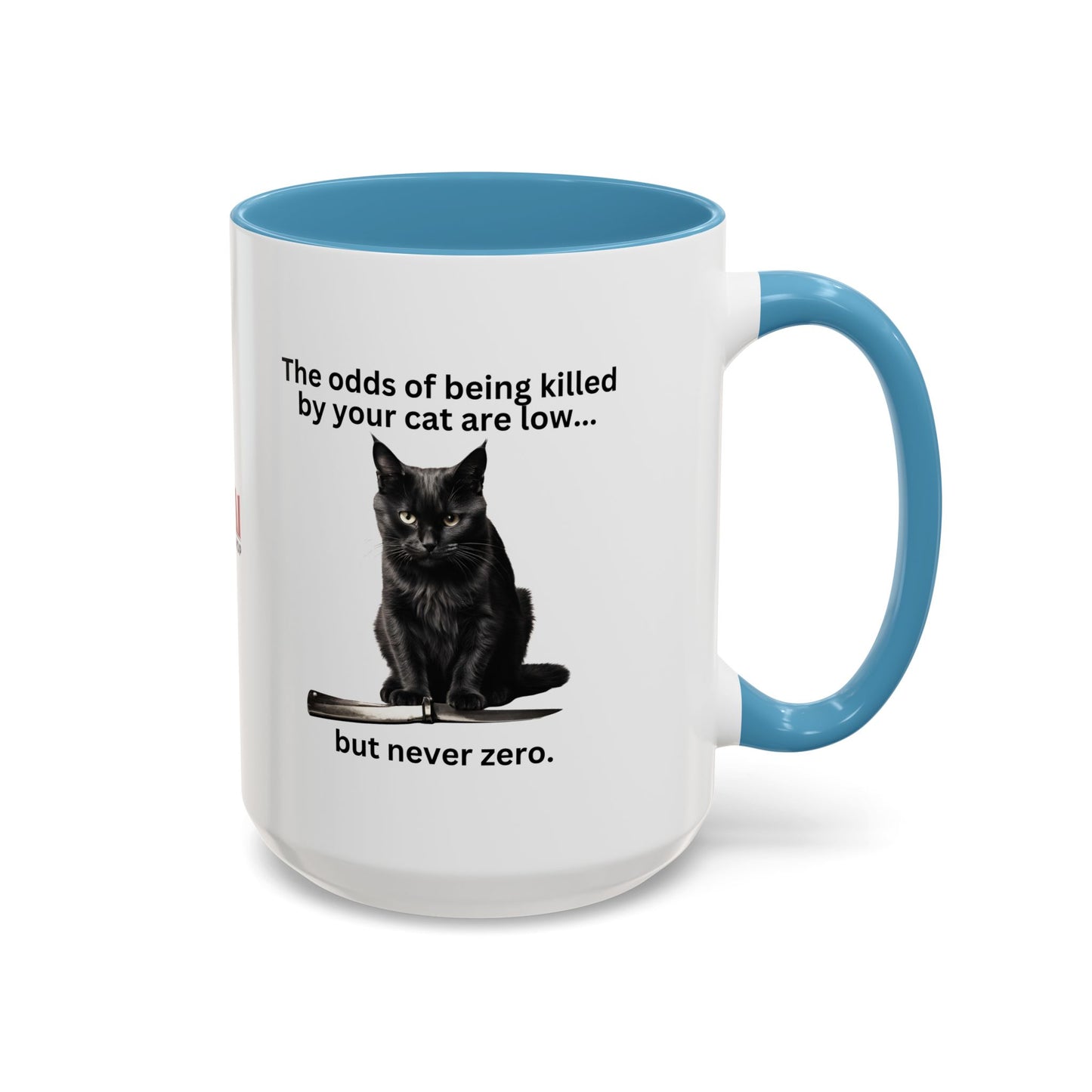 Killer Cat Odds Accent Coffee Mug (11, 15oz)