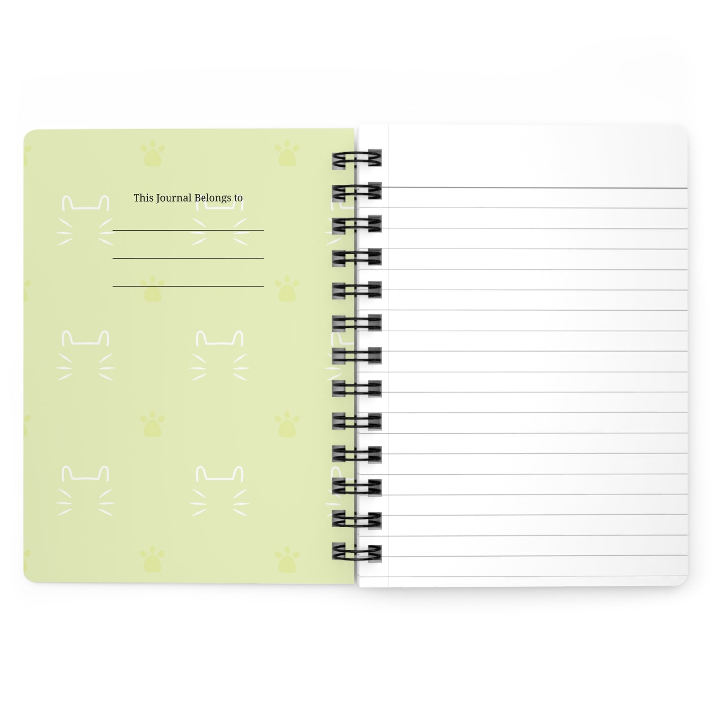 Adorable Things My Cats Do Spiral Bound Journal