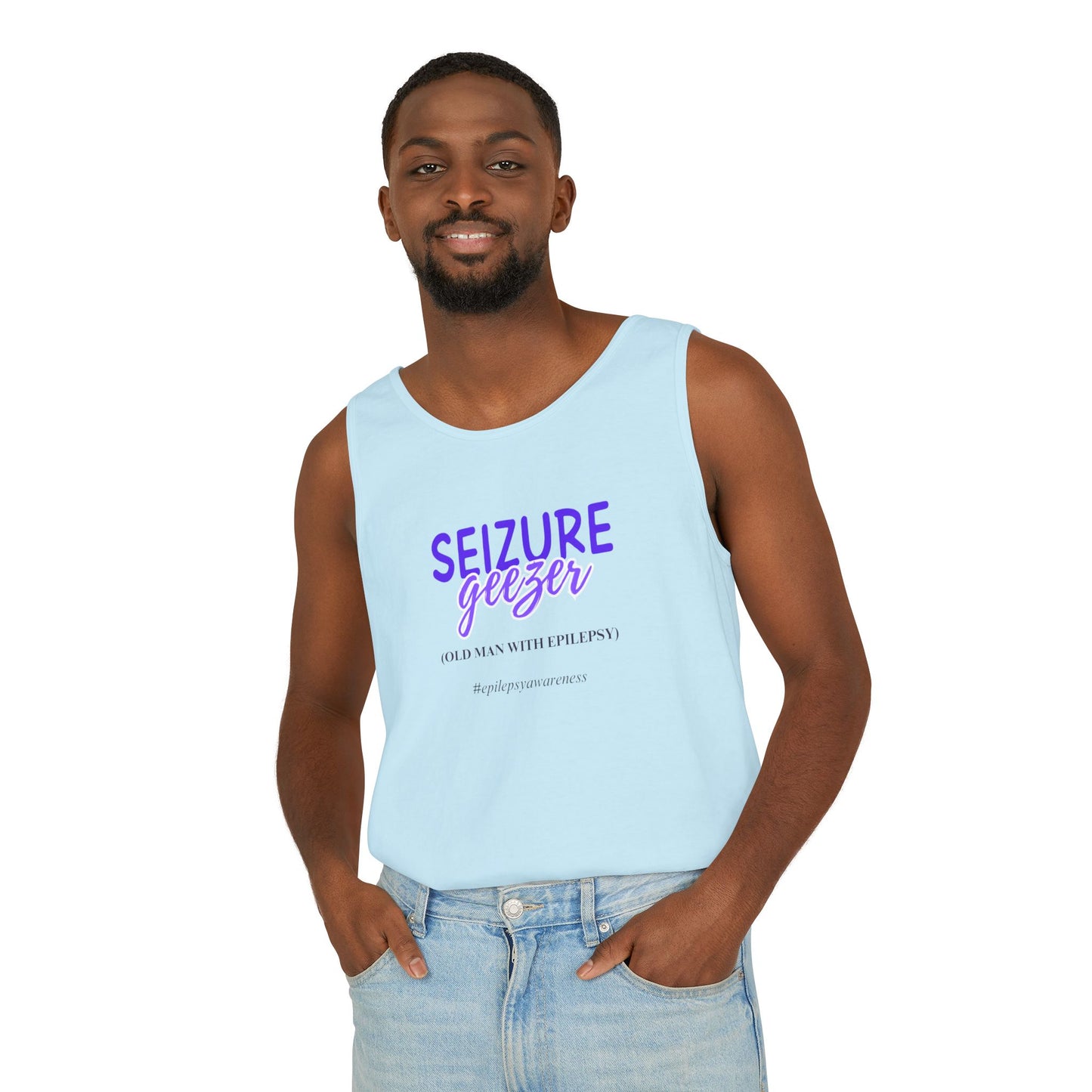 Seizure Awareness Tank Top for Men - Support Epilepsy Awareness