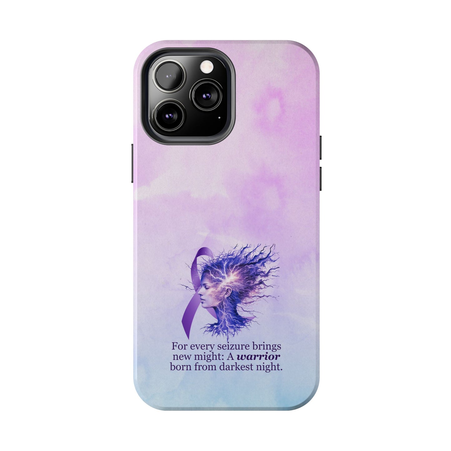 A Warrior is Born Tough Phone Cases