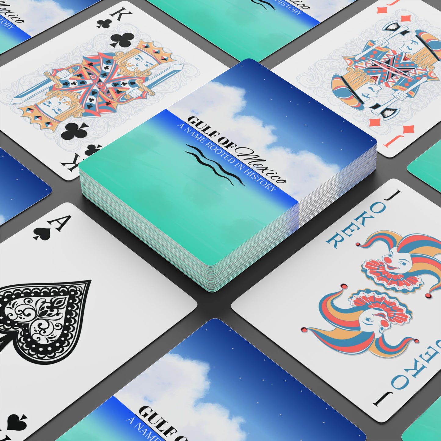 Gulf of Mexico Poker Playing Cards Set