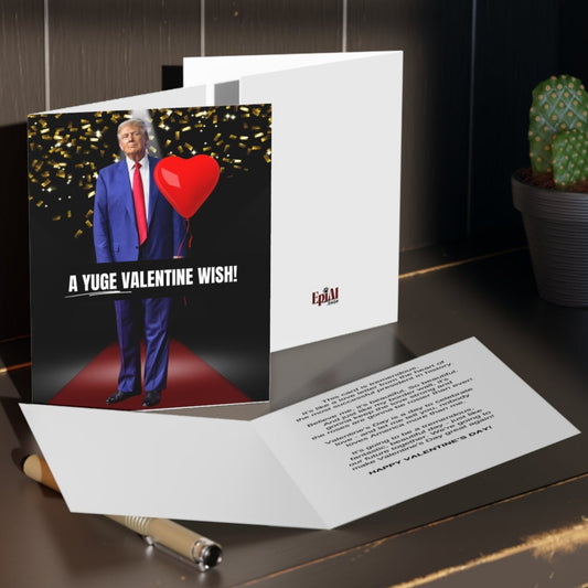 Donald Trump Valentine's Day Greeting Cards (8, 16, and 24 pcs)