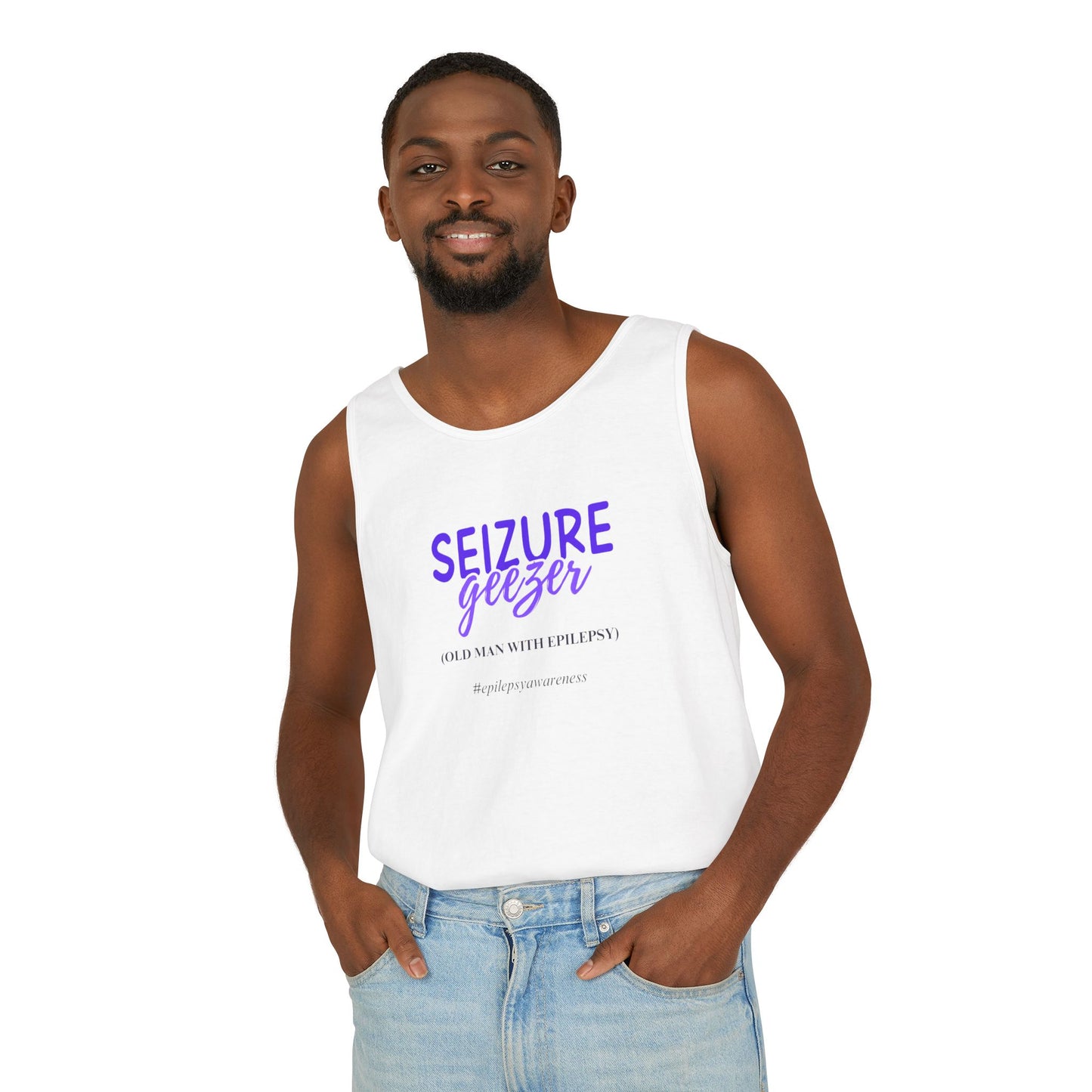 Seizure Awareness Tank Top for Men - Support Epilepsy Awareness