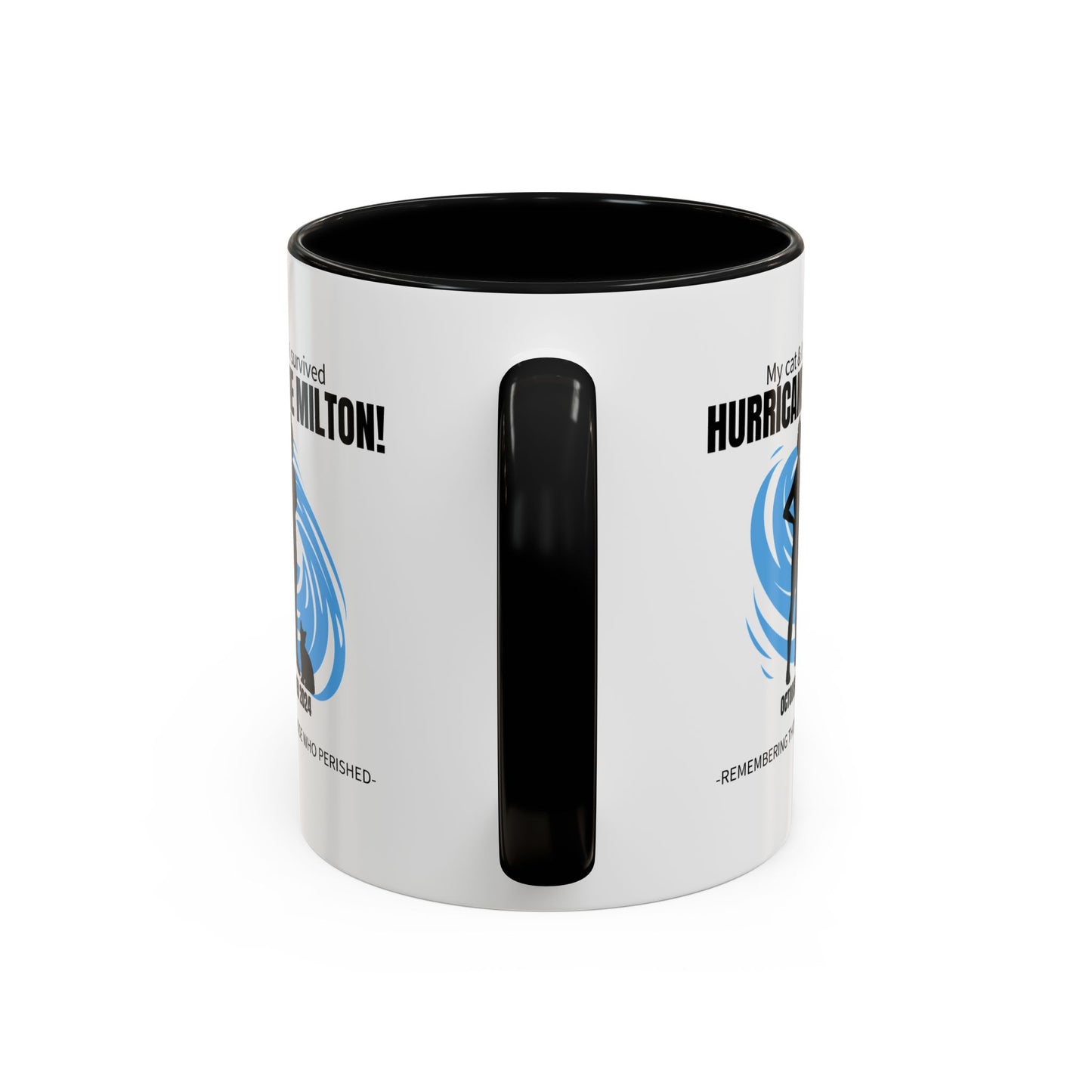 Hurricane Milton Survivor Accent Coffee Mug (11, 15oz)