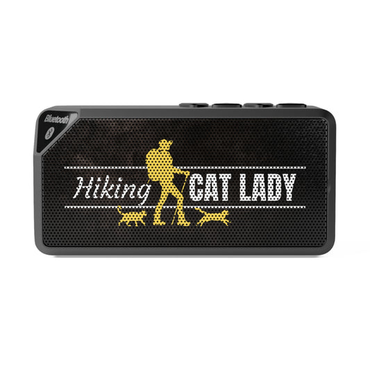 Hiking Cat Lady Jabba Bluetooth Speaker