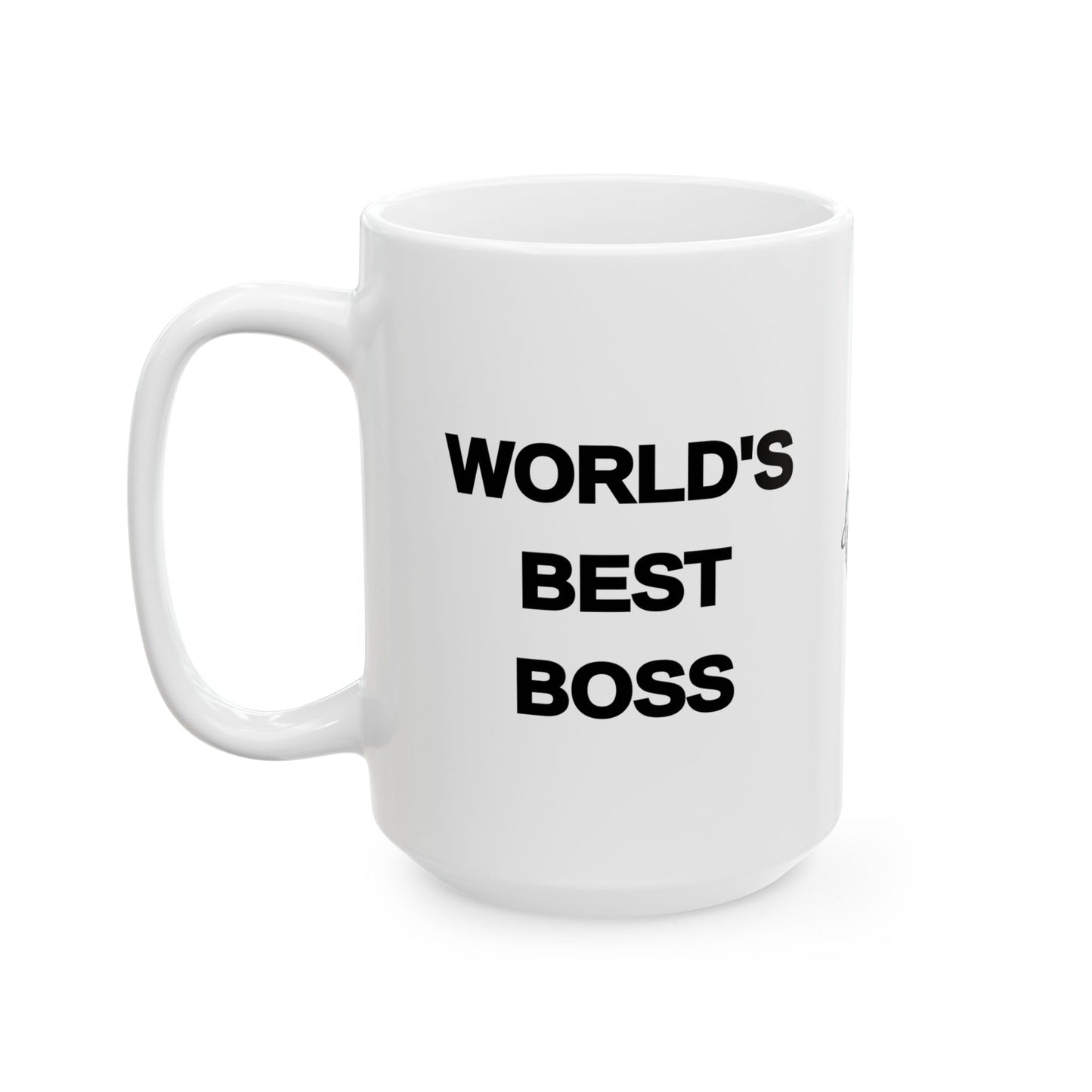 Trump: World's Best Boss Ceramic Mug, (11oz, 15oz)