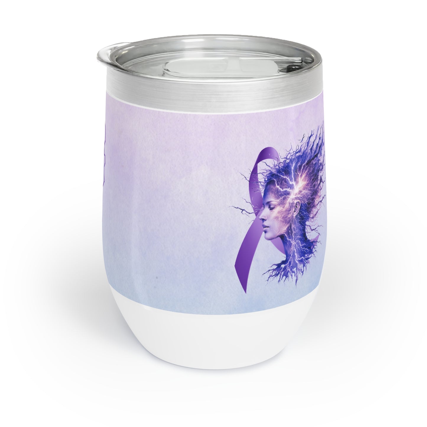 A Warrior is Born Chill Wine Tumbler