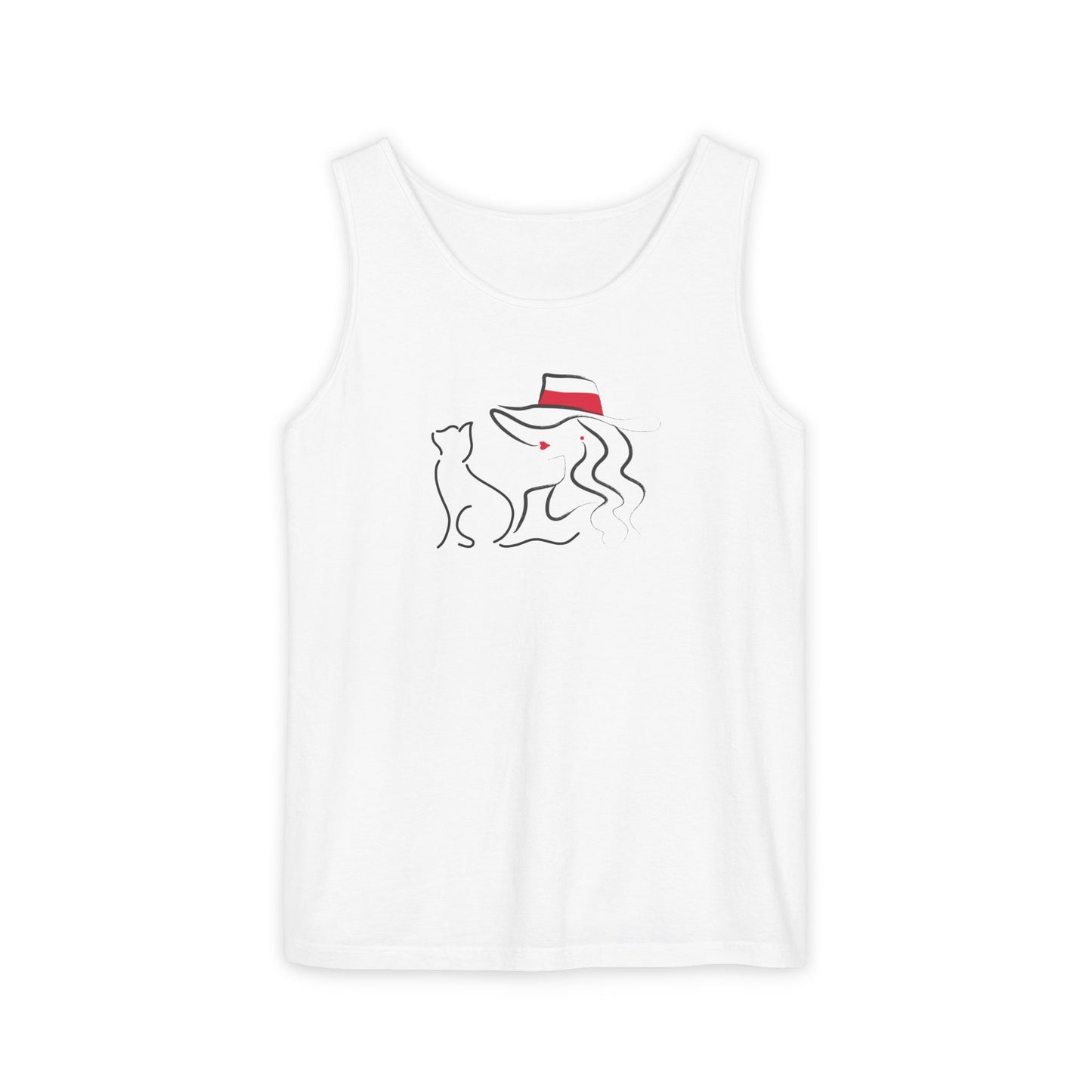 Cat Lady Garment - Dyed Tank Top - Tank Top - Epileptic Al’s Shop