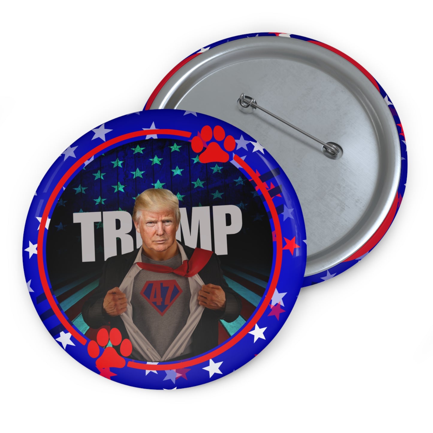 Stars & Trump 47 Pin Buttons