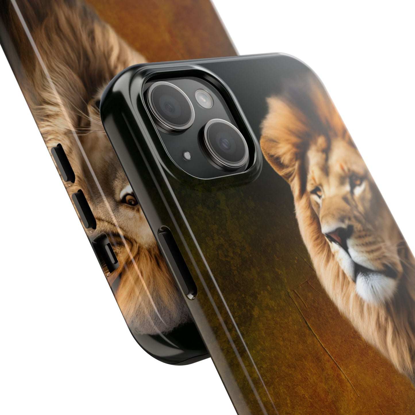 Majestic Lion Tough Phone Case - Durable Protection for Wildlife Lovers