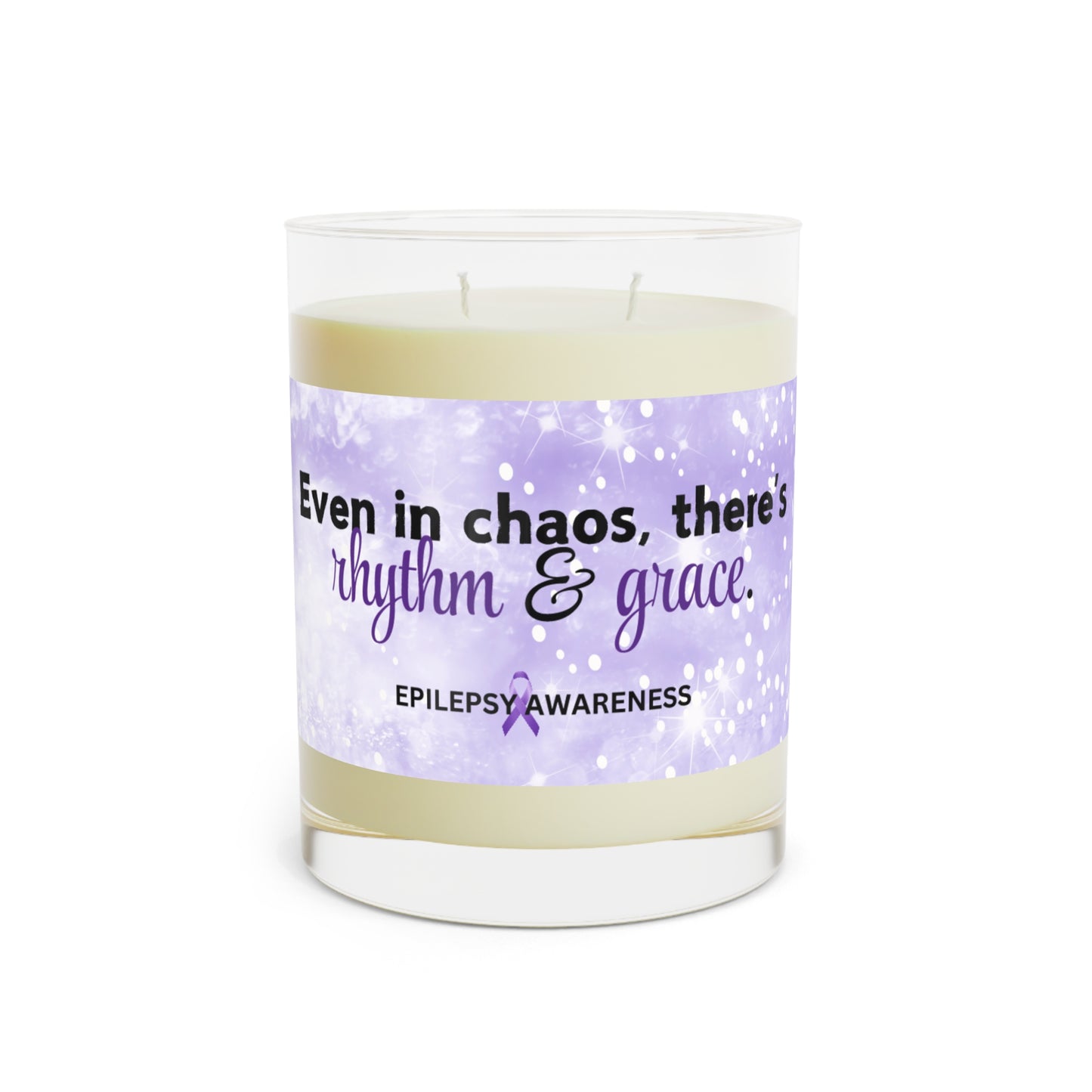 Chaos, Rhythm & Grace Scented Candle - Full Glass, 11oz