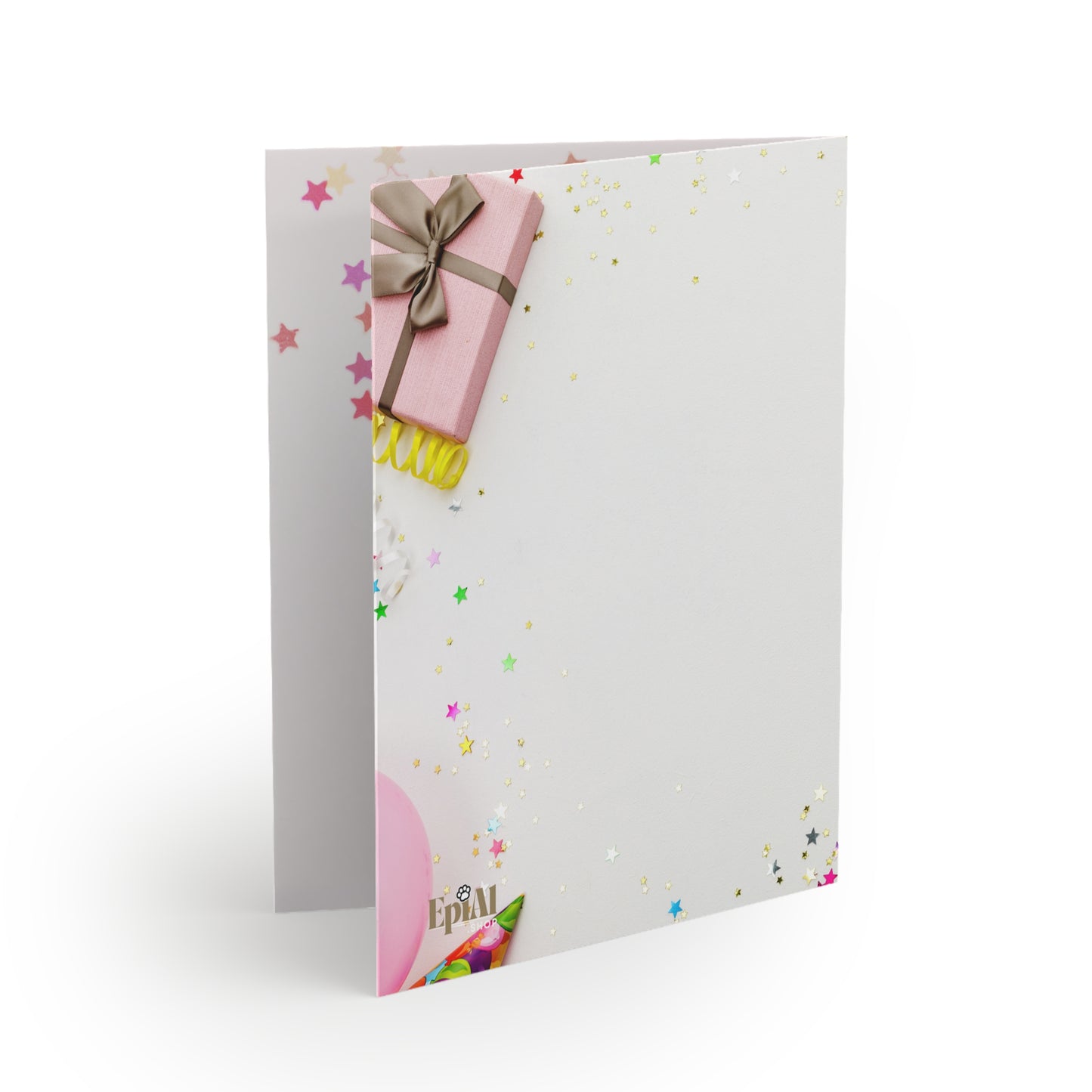 Happy Birthday from the Cat Greeting Cards, blank inside (8, 16, and 24 pcs)