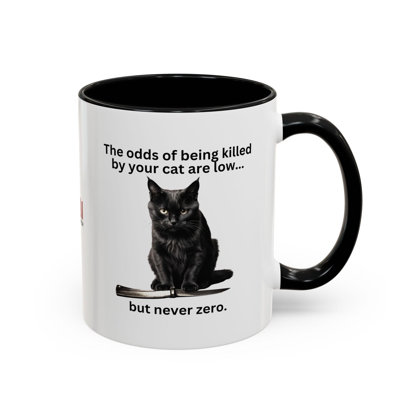 Killer Cat Odds Accent Coffee Mug (11, 15oz)