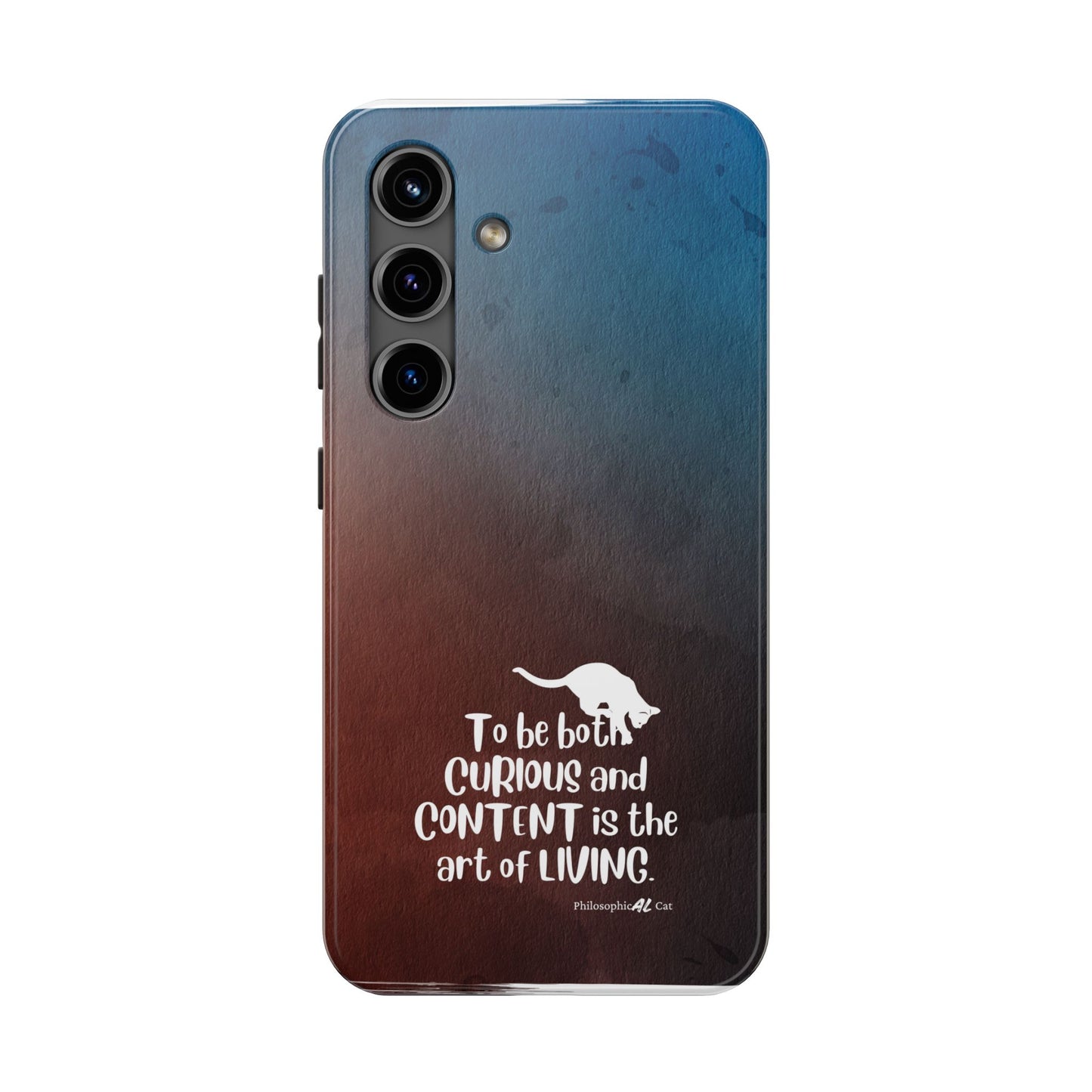 Curious & Content Tough Phone Cases