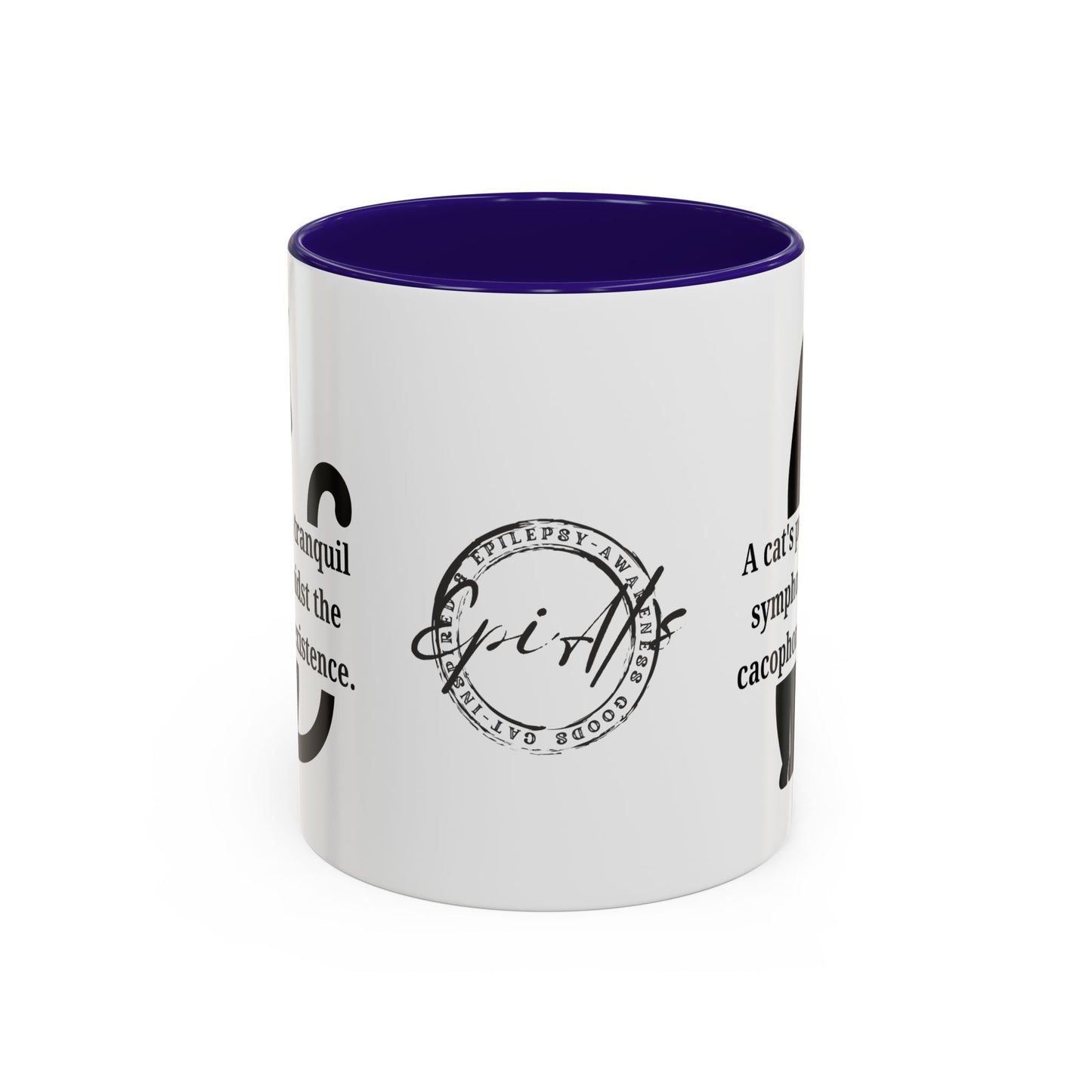 Purr Prose: Cacophony of Life Colorful Mugs (11oz, 15oz)