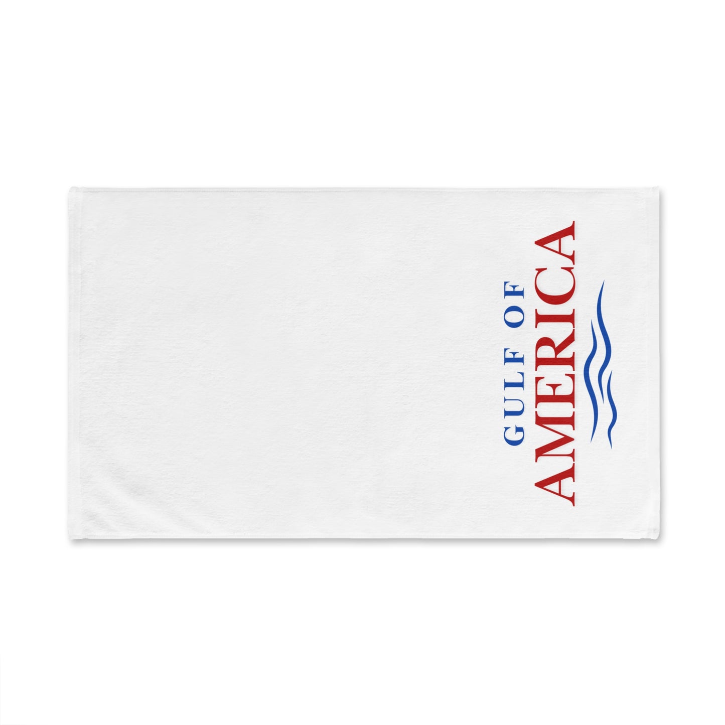 Gulf of America Hand Towel - Coastal Home Decor for Beach Lovers