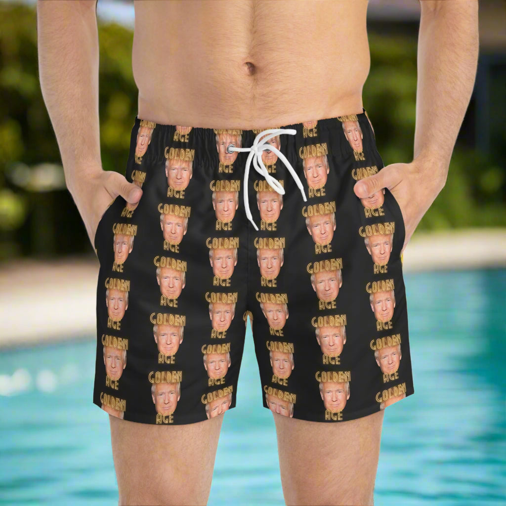 Trump Golden Age Swim Trunks