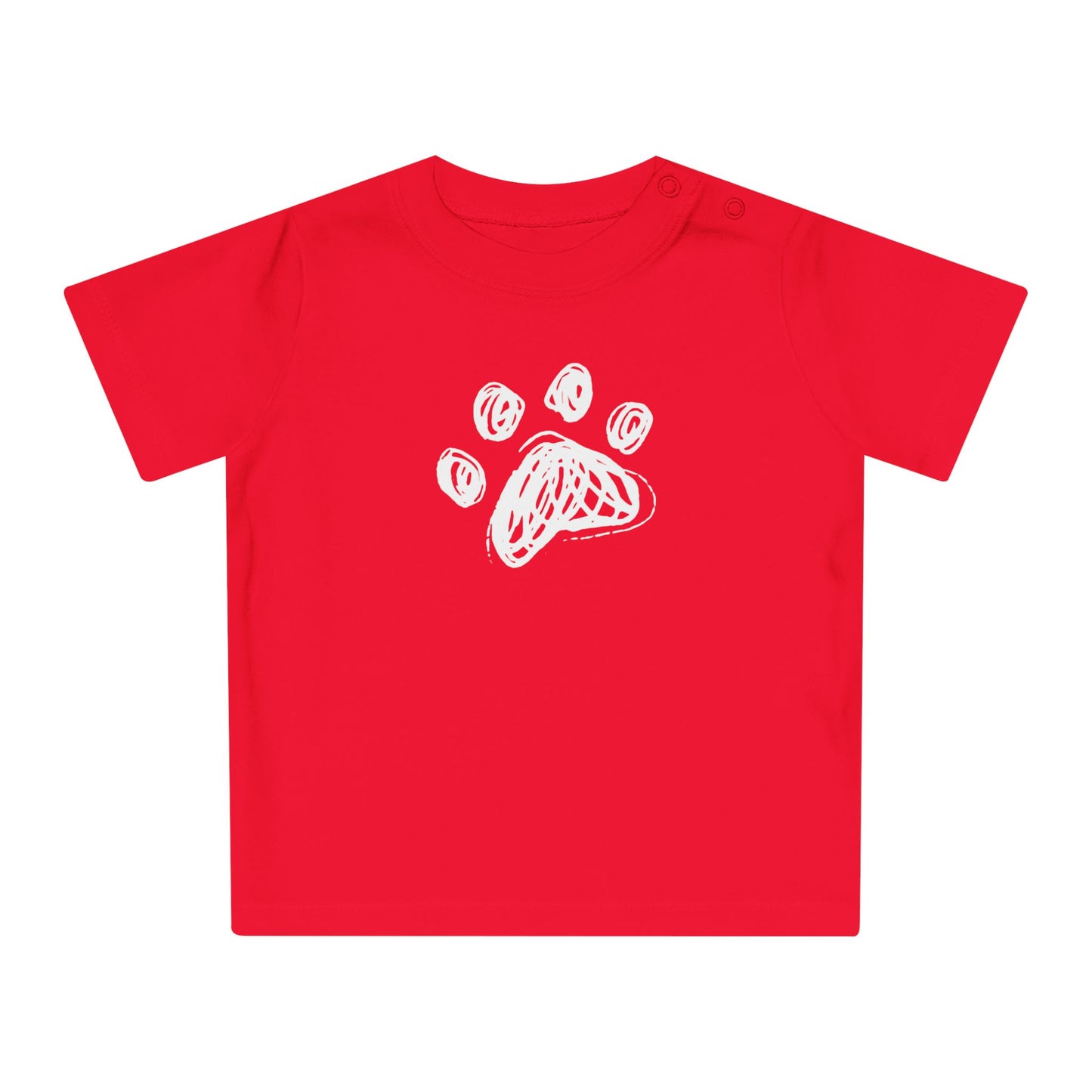 Scribble Paw Baby T - Shirt - Kids clothes - Epileptic Al’s Shop