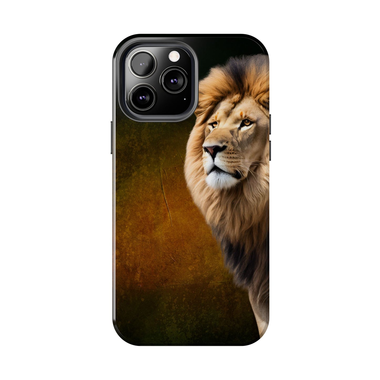 Majestic Lion Tough Phone Case - Durable Protection for Wildlife Lovers