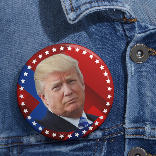 Proud Trump Supporter Pin Buttons