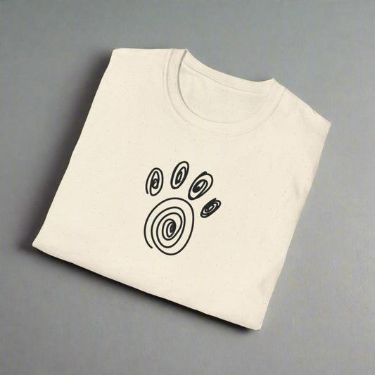 Scribble Paw Unisex Softstyle T - Shirt - T - Shirt - Epileptic Al’s Shop