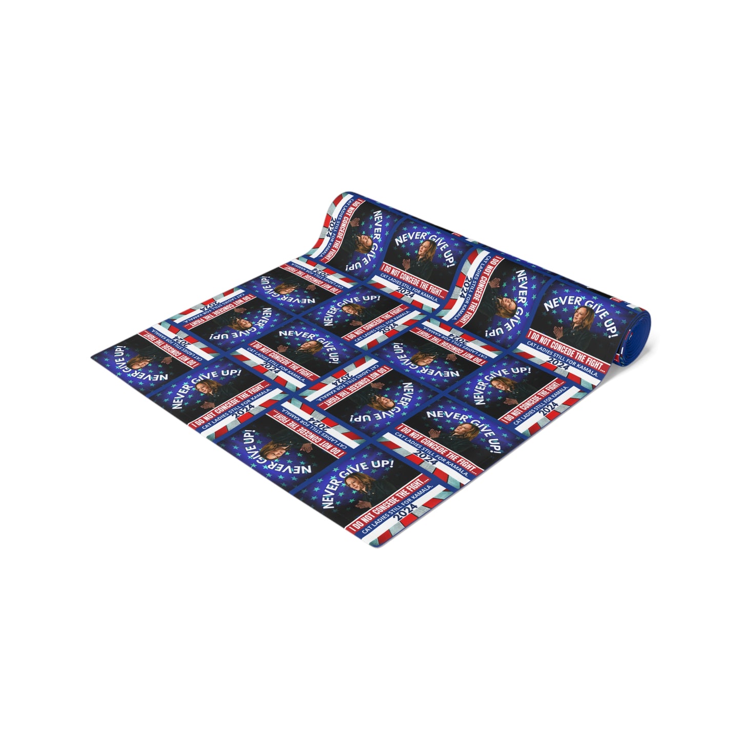 Kamala - Never Give Up Table Runner (Cotton, Poly)