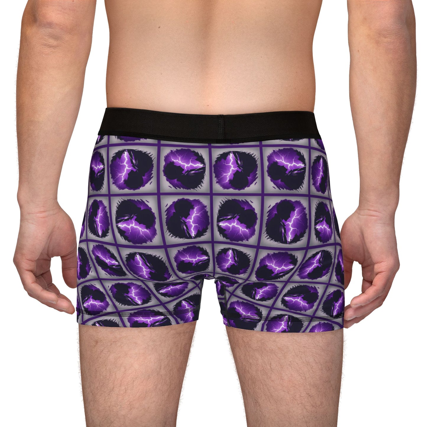 Lightning Brain Epilepsy Awareness Men's Boxers